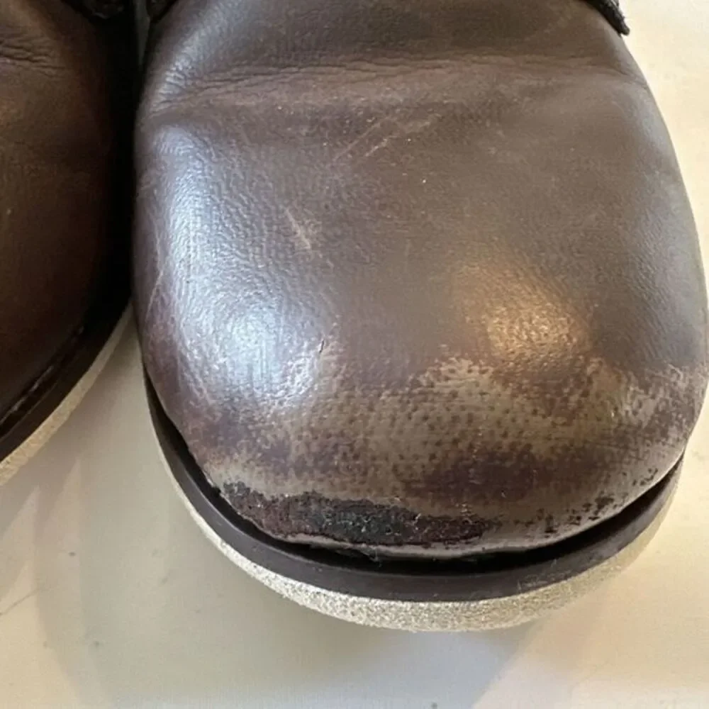 UGG Big Kids Brown Lace Up Boots Size 1‎